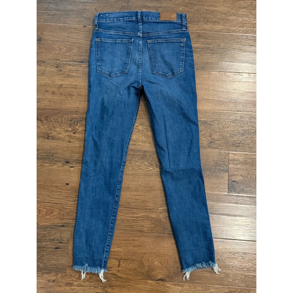 Madewell 10" High Rise Skinny Jeans Women Sz 28 - Picture 5 of 9
